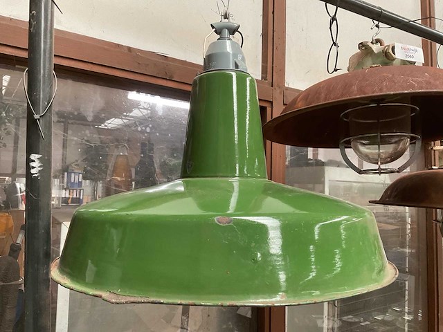 Vintage marine lamp - afbeelding 1 van  3