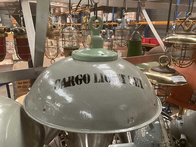 Vintage marine lamp - afbeelding 1 van  3