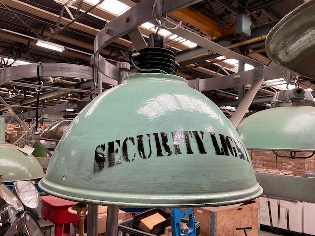 Vintage marine lamp - afbeelding 1 van  3