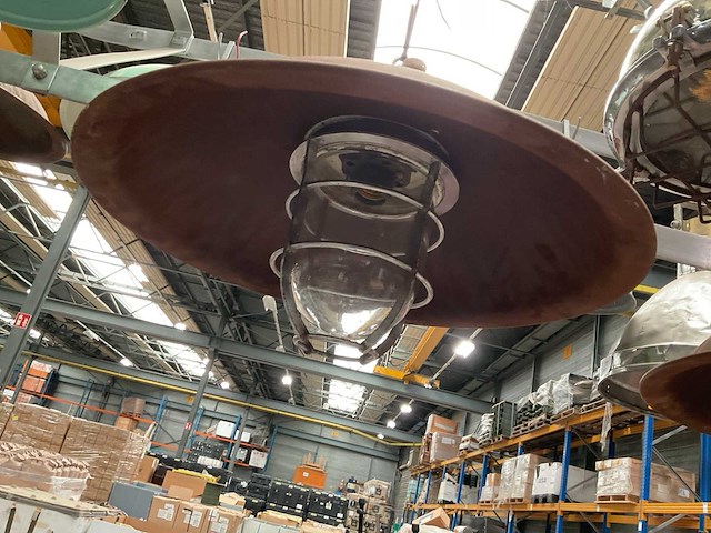 Vintage marine lamp - afbeelding 3 van  3