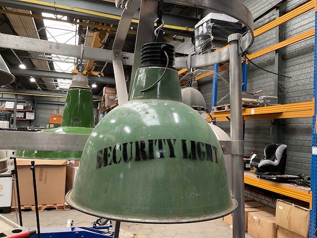 Vintage marine lamp - afbeelding 1 van  3