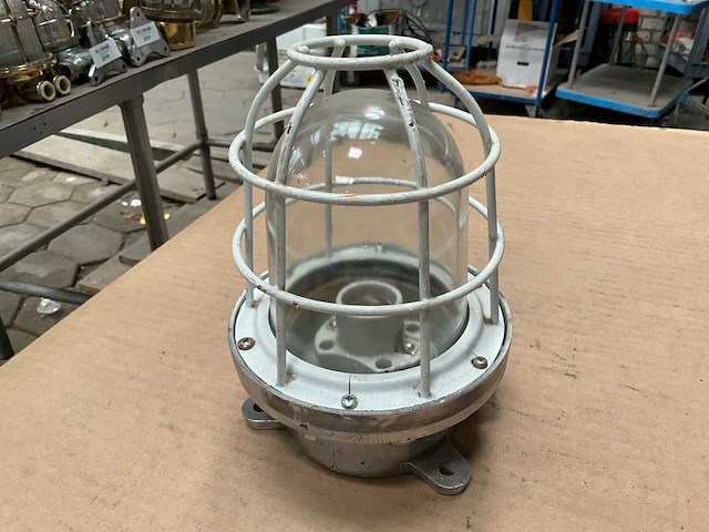 Vintage marine lamp - afbeelding 2 van  4