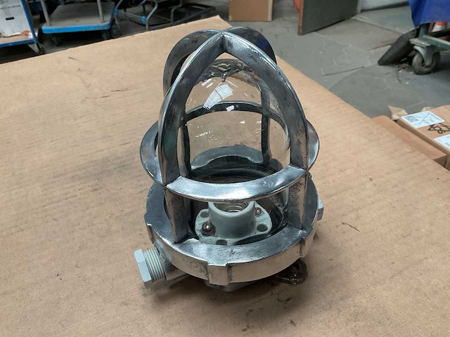 Vintage marine lamp - afbeelding 3 van  4