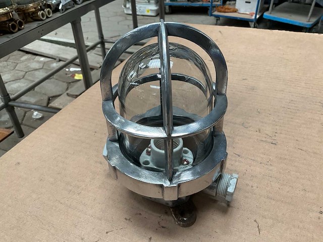 Vintage marine lamp - afbeelding 4 van  4