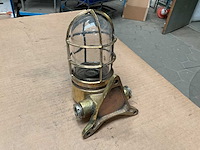 Vintage marine lamp - afbeelding 3 van  4