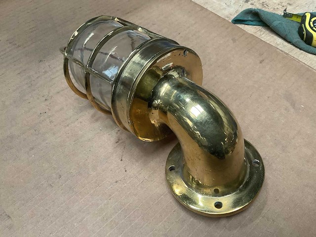 Vintage marine lamp - afbeelding 1 van  3