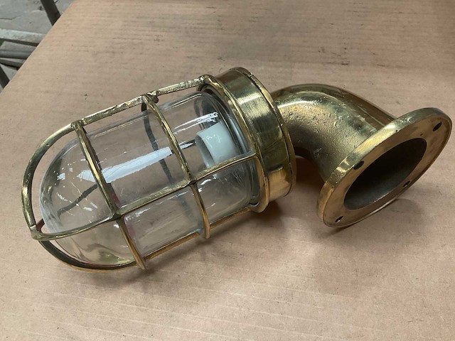 Vintage marine lamp - afbeelding 3 van  3