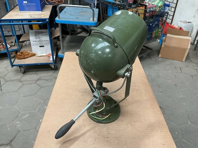 Vintage marine lamp - afbeelding 4 van  5