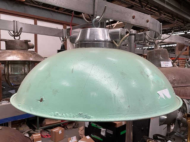 Vintage marine lamp - afbeelding 1 van  3