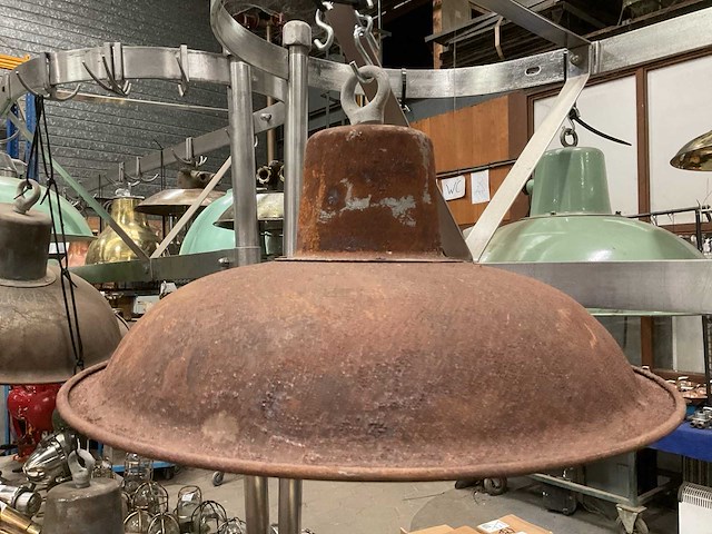 Vintage marine lamp - afbeelding 2 van  3