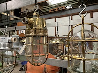 Vintage marine lamp - afbeelding 2 van  3