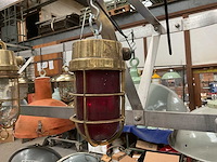 Vintage marine lamp - afbeelding 2 van  3