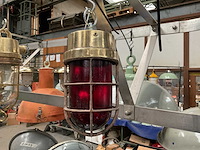 Vintage marine lamp - afbeelding 2 van  3