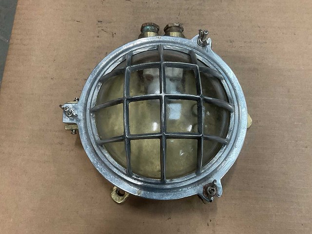 Vintage marine lamp - afbeelding 3 van  3