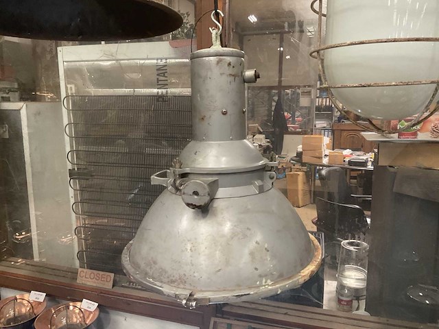Vintage marine lamp - afbeelding 1 van  3