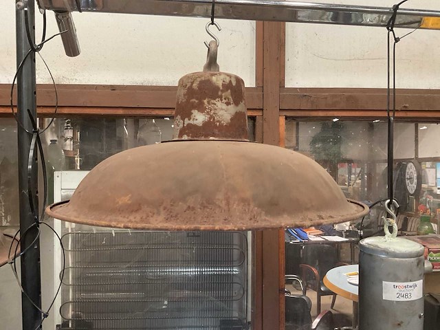 Vintage marine lamp - afbeelding 1 van  2