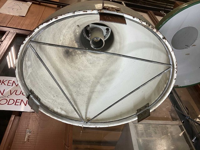 Vintage marine lamp - afbeelding 2 van  3
