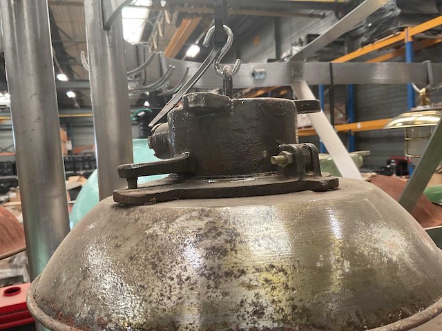 Vintage marine lamp - afbeelding 2 van  3