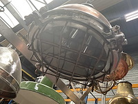 Vintage marine lamp - afbeelding 2 van  3