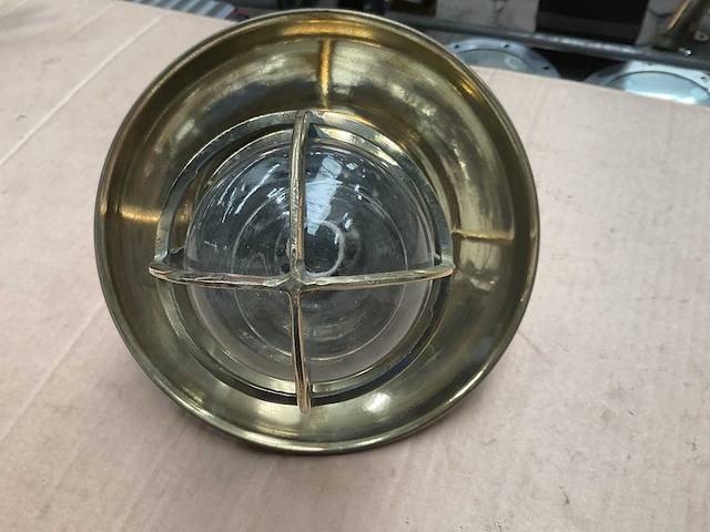 Vintage marine lamp - afbeelding 1 van  1