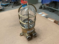 Vintage marine lamp - afbeelding 3 van  4