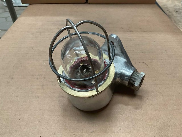 Vintage marine lamp - afbeelding 2 van  4