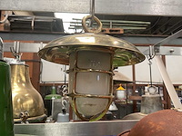 Vintage marine lamp - afbeelding 1 van  2