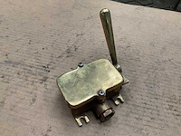 Vintage marine messinghendelklep - afbeelding 4 van  5