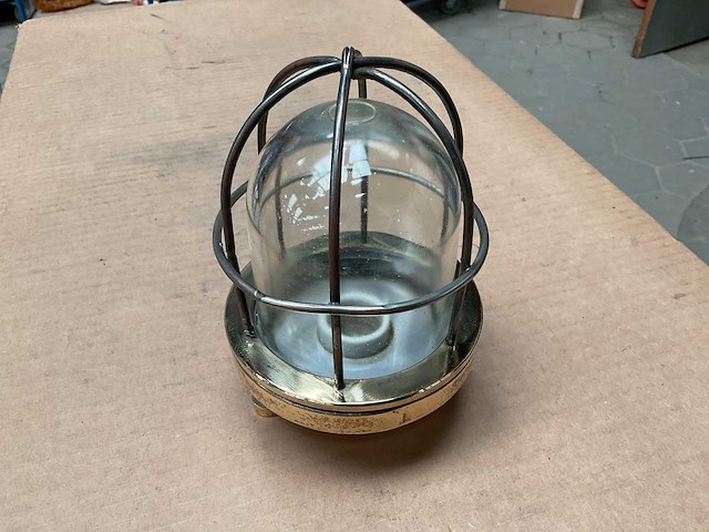 Vintage marine pendant lamp (3x) - afbeelding 1 van  4