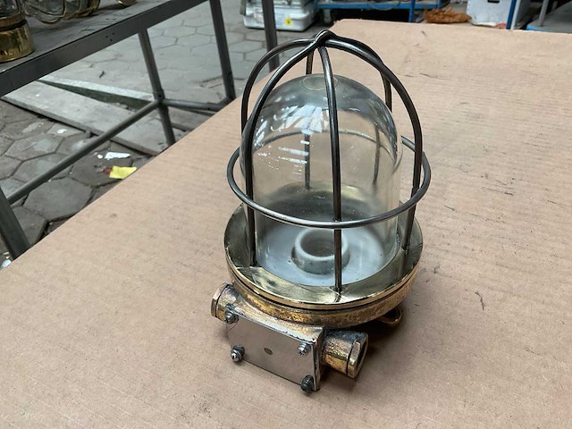 Vintage marine pendant lamp (3x) - afbeelding 4 van  4