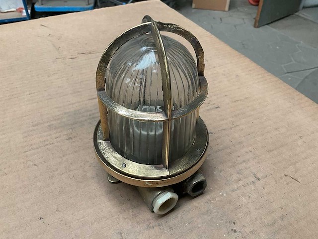 Vintage marine pendant lamp - afbeelding 3 van  4