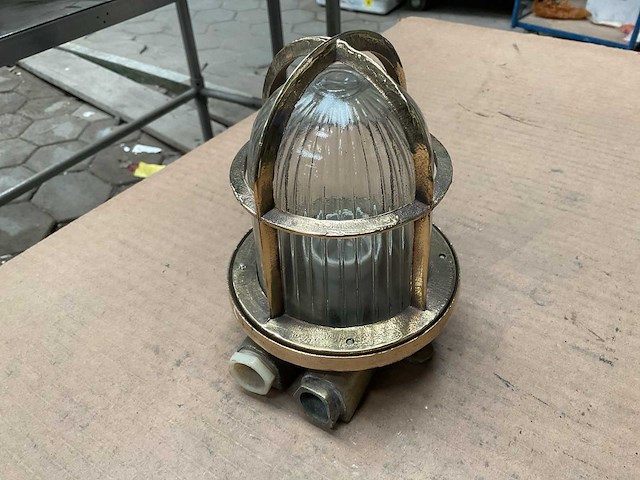 Vintage marine pendant lamp - afbeelding 4 van  4
