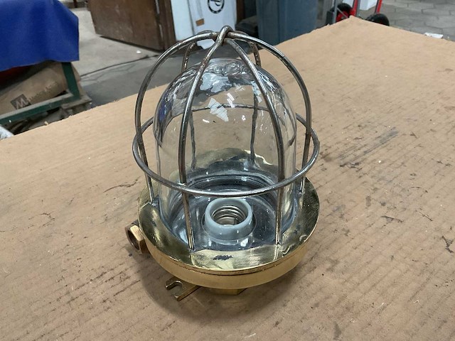 Vintage marine pendant light - afbeelding 3 van  4