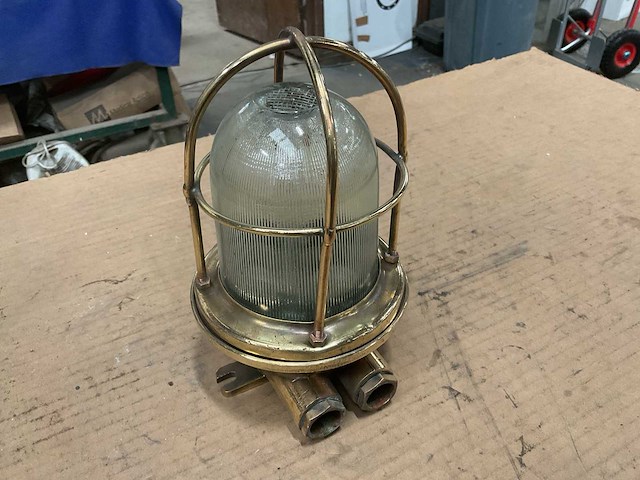 Vintage marine pendant light - afbeelding 3 van  4
