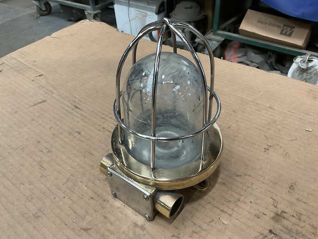 Vintage marine pendant light - afbeelding 3 van  4