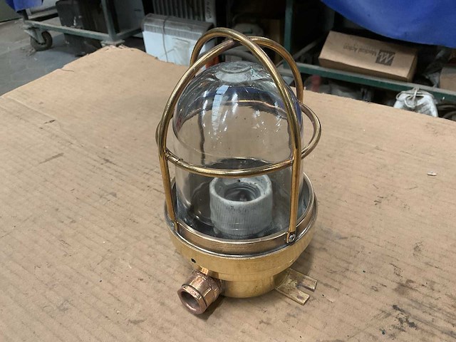 Vintage marine pendant light - afbeelding 3 van  4