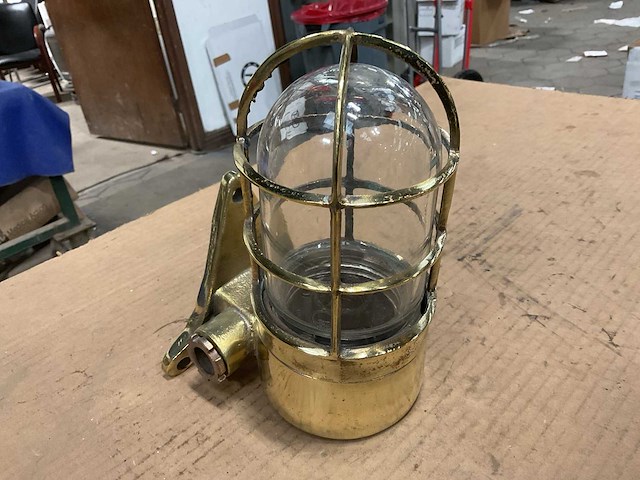 Vintage marine pendant light - afbeelding 3 van  4