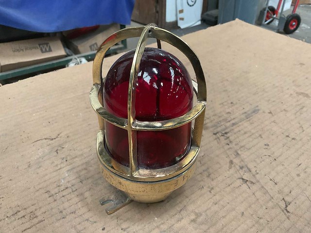 Vintage marine pendant light - afbeelding 3 van  4