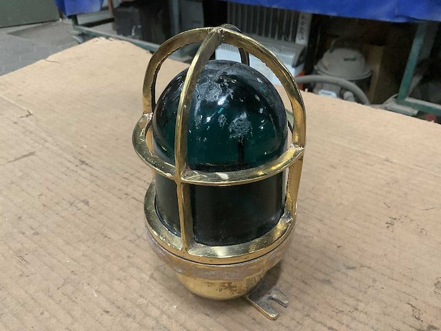 Vintage marine pendant light - afbeelding 3 van  4