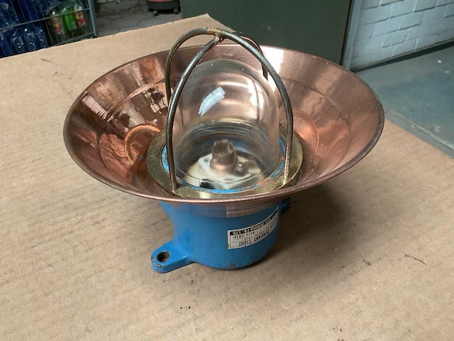 Vintage marine pendant light - afbeelding 3 van  4