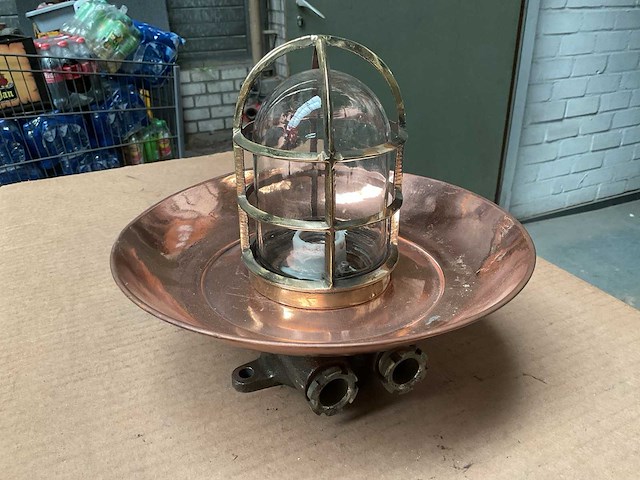 Vintage marine pendant light - afbeelding 3 van  4