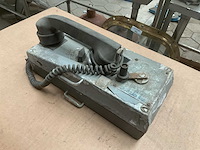 Vintage marine ship telephone set - afbeelding 4 van  4