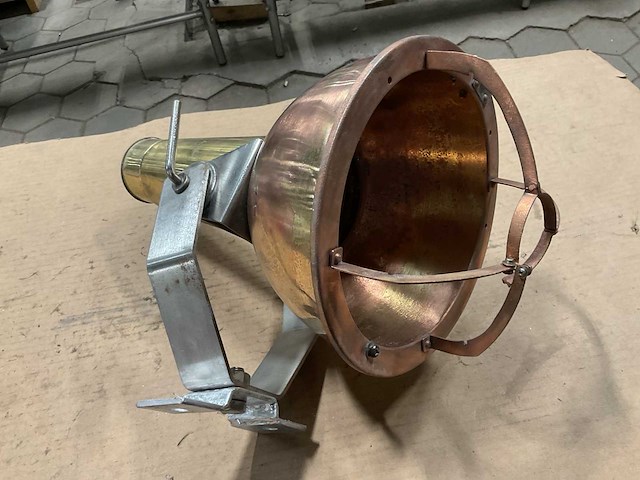 Vintage marine spot light - afbeelding 3 van  4