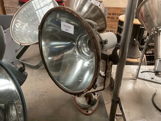 Vintage marine spotlight - afbeelding 2 van  5