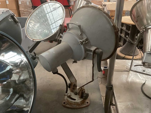 Vintage marine spotlight - afbeelding 3 van  5