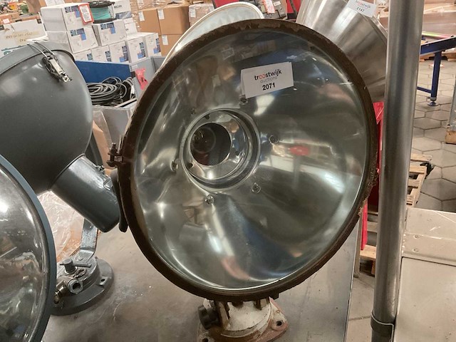 Vintage marine spotlight - afbeelding 5 van  5