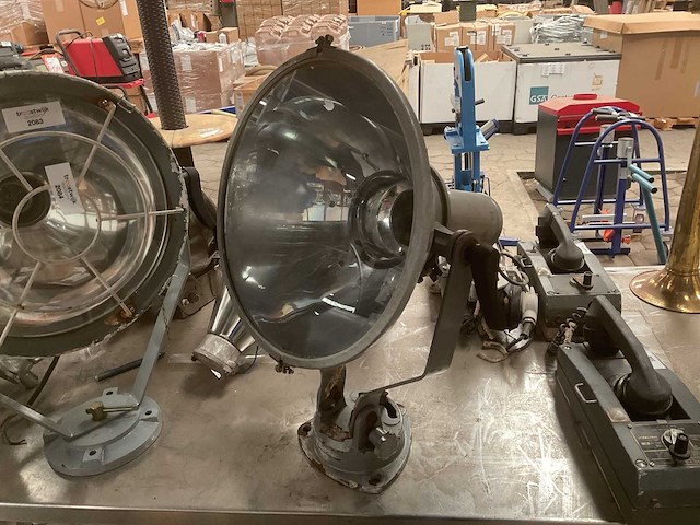 Vintage marine spotlight - afbeelding 2 van  5