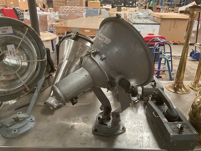 Vintage marine spotlight - afbeelding 4 van  5