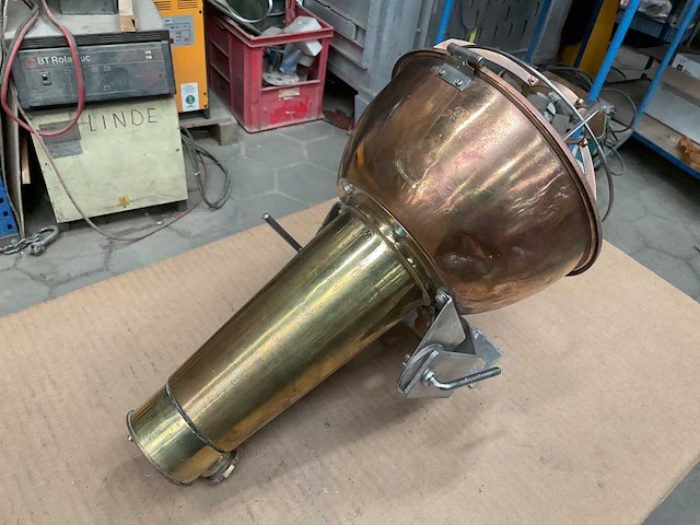 Vintage marine spotlight - afbeelding 3 van  3