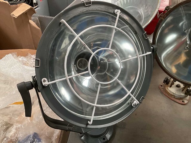 Vintage marine spotlight - afbeelding 5 van  5